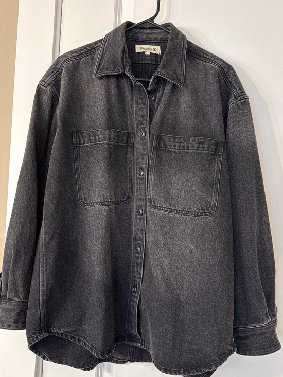 Madewell Tops - Black Denim Madewell Button Down